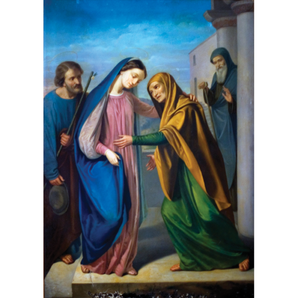 4. Visitation – The Holy Spouses, Mary and Joseph